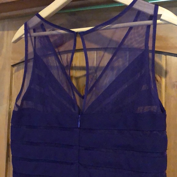 Jessica Eggplant Purple Semi-Formal Dress Size 10 - Picture 5 of 11